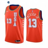 Camisetas NBA de Jaren Jackson Rising Star 2020 Naranja