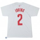Camisetas NBA Irving Cleveland Cavaliers Blanco