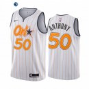 Camiseta NBA de Cole Anthony Orlando Magic NO.50# Blanco Ciudad 2020-21