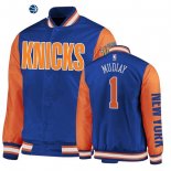 Chaqueta NBA New York Knicks Emmanuel Mudiay Azul 2020