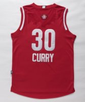 Camisetas NBA de Stephen Curry All Star 2016 Rojo