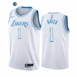 Camisetas NBA de Los Angeles Lakers Trevor Ariza Nike Blanco Ciudad 2021