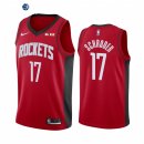 Camisetas NBA Nike Houston Rockets NO.17 Dennis Schroder Rojo Icon 2022
