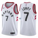 Camisetas NBA de Kyle Lowry Toronto Raptors Blanco 17/18