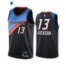 Camiseta NBA de Oklahoma City Thunder Frank Jackson Negro Ciudad 2020-21