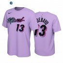 T-Shirt NBA Miami Heat Bam Adebayo Rosa 2020-21