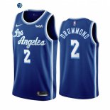 Camiseta NBA de Los Angeles Lakers Andre Drummond Azul Classics 2020-21