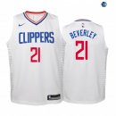 Camisetas de NBA Ninos Los Angeles Clippers Patrick Beverley Blanco Association 19/20