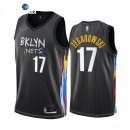 Camisetas NBA de Brooklyn Nets Marcus Zegarowski Nike Negro Ciudad 2021-22