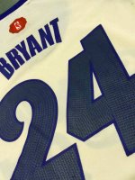 Camisetas NBA Mujer 15/16 Navidad Kobe Bryant Blanco