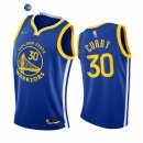 Camisetas NBA de Golden State Warriors Stephen Curry 75th Season Diamante Azul Icon 2021-22