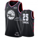 Camisetas NBA de Ben Simmons All Star 2019 Negro