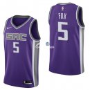 Camisetas NBA de De'Aaron Fox Sacramento Kings Púrpura Icon 17/18