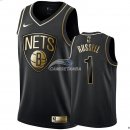 Camisetas NBA de D'Angelo Russell Brooklyn Nets Oro Edition