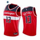 Camisetas NBA de Washington Wizards Thomas Bryant 75th Season Diamante Rojo Icon 2021-22