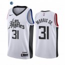 Camisetas NBA de Marcus Morris Sr. Los Angeles Clippers Blanco Ciudad 19/20