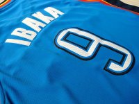 Camisetas NBA de Serge Ibaka Oklahoma City Thunder Azul