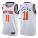 Camisetas NBA de Frank Ntilikina New York Knicks Blanco Association 17/18