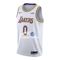 Camisetas NBA de Kyle Kuzma Los Angeles Lakers Blanco 18/19