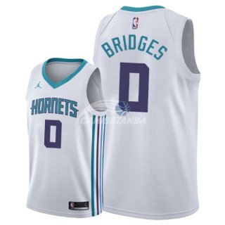 Camisetas NBA de Miles Bridges Charlotte Hornets Blanco Association 2018