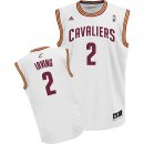 Camisetas NBA de Kyrie Irving Cleveland Cavaliers Rev30 Blanco