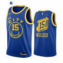 Camisetas NBA Golden State Warriors Mychal Mulder Azul Throwback 2020-21
