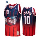 Camisetas NBA Houston Rockets NO.10 Eric Gordon Fadeaway Rojo Marino Hardwood Classics 2022