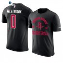 T- Shirt NBA Houston Rockets Russell Westbrook Negro