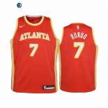 Camiseta NBA Ninos Atlanta Hawks Rajon Rondo Rojo Icon 2020-21