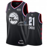 Camisetas NBA de Joel Embiid All Star 2019 Negro