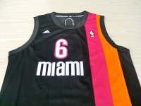 Camisetas NBA de Miami Heat ABA James Negro