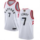 Camisetas NBA Toronto Raptors Kyle Lowry 2019 Finales Blanco Association
