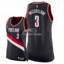 Camisetas NBA Mujer C.J. McCollum Portland Trail Blazers Negro Icon