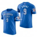 Camisetas NBA de Manga Corta Jerami Grant Oklahoma City Thunder Azul 17/18