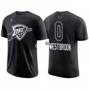 Camisetas NBA de Manga Corta Russell Westbrook All Star 2018 Negro