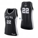 Camisetas NBA Mujer Rudy Gay San Antonio Spurs Negro Icon 17/18