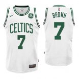 Camisetas NBA de Jaylen Brown Boston Celtics Blanco 17/18