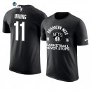 T- Shirt NBA Brooklyn Nets Kyrie Irving Negro