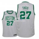 Camiseta NBA Ninos Boston Celtics Daniel Theis Nike Gris Ciudad 2018
