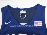 Camisetas NBA de Paul George USA 2016 Azul