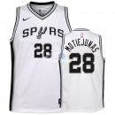 Camisetas de NBA Ninos Donatas Motiejunas San Antonio Spurs Blanco Association 18/19