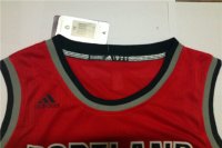 Camisetas NBA de Damian Lillard Portland Trail Blazers Rojo