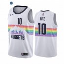 Camiseta NBA de Bol Bol Denver Nuggets Nike Blanco Ciudad 2020