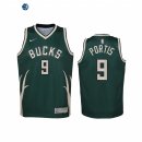 Camisetas de NBA Ninos Edición ganada Milwaukee Bucks Bobby Portis Verde 2021