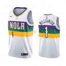 Camisetas NBA de Zion Williamson New Orleans Pelicans Nike Blanco Ciudad 2019/20