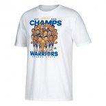 Camisetas NBA Durant Golden State Warriors Champions 2017 Blanco