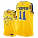 Camisetas NBA de Klay Thompson Golden State Warriors Retro Amarillo 18/19