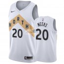Camisetas NBA de Jodie Meeks Toronto Raptors Blanco Ciudad 18/19
