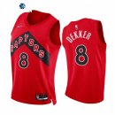 Camisetas NBA de Toronto Raptors Sam Dekker 75th Season Diamante Rojo Icon 2021-22