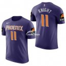 Camisetas NBA de Manga Corta Brandon Knight Phoenix Suns Púrpura 17/18